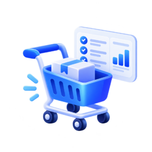 E-commerce operations illustration