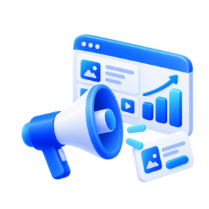 Advertising infrastructure illustration
