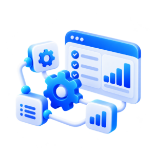 Automation and analytics illustration